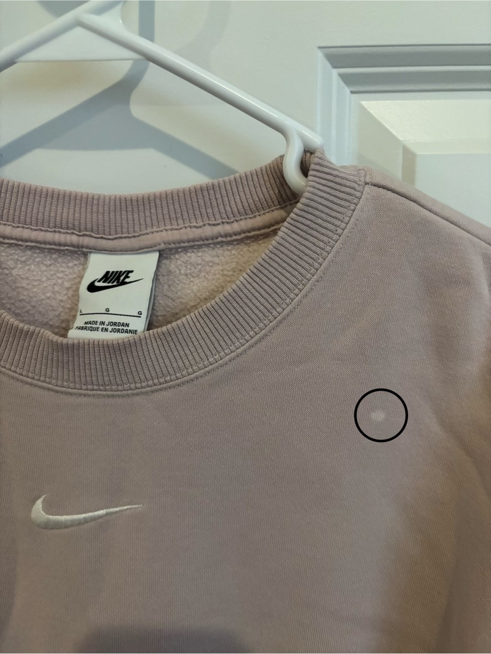 pink nike crewneck sweatshirt - Picture 2 of 4